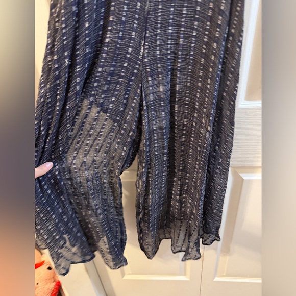 Anthropologie HD in Paris Harbor CropWide Leg Jumpsuit NWT - Picture 5 of 7